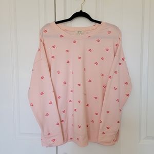 Style & Co XL pink sweater